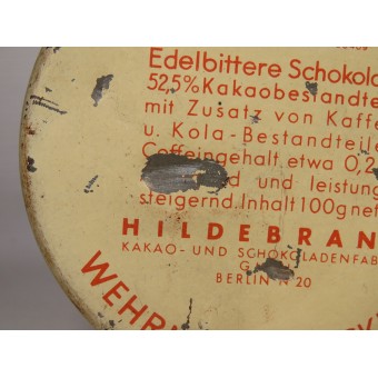 Chocolate can - 1941 Wehrmacht Packung- Scho-ka-kola. Empty. Espenlaub militaria