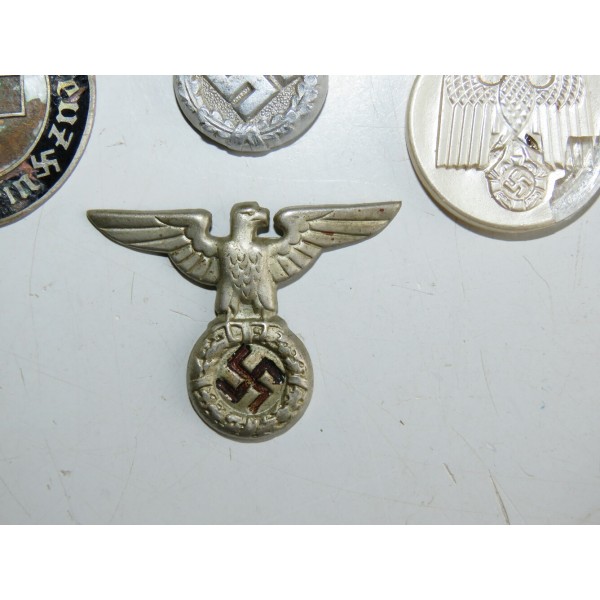Militärischer Orden-Abzeichen mit Adler  silber an Nadel 607 Großes Abzeichen 