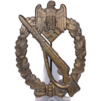 Rudolf Karneth Infantry Assault Badge in Bronze. Espenlaub militaria