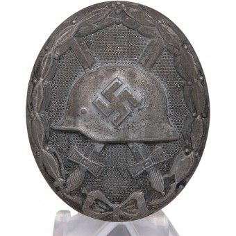 Wound badge in silver,  L/17 Hermann Wernstein Jena. Espenlaub militaria