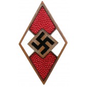 Badge of a member of the Hitler Youth M1 / 72 RZM - Fritz Zimmermann