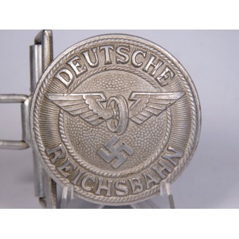 Deutsche Reichsbahn officers belt with aluminum buckle. Espenlaub militaria