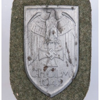 Cholm sleeve shield 1942. Short m variant. Espenlaub militaria