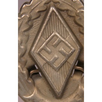 Hitler Jugend Reichssportwettkämpfe 1943 Siegernadel, 2nd type. Espenlaub militaria
