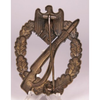 Infanteriesturmabzeichen in Bronze Berg & Nolte Hollow Zinc. Espenlaub militaria