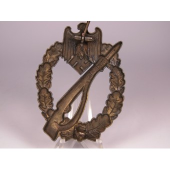 Infanteriesturmabzeichen in Bronze Berg & Nolte Hollow Zinc. Espenlaub militaria