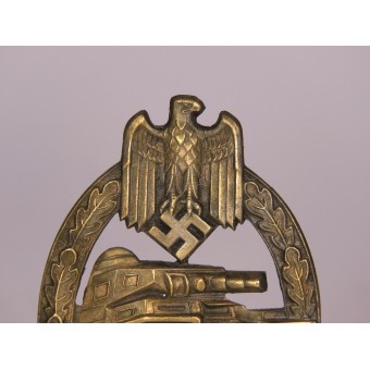 Panzerkampfabzeichen in Bronze, Hermann Aurich. Espenlaub militaria