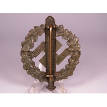 SA-Wehrabzeichen in Bronze. 2 Typ. Berg und Nolte. Magnetic. Espenlaub militaria