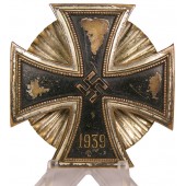 Schinkel Iron cross EK I 1939 – clamschell screw by Otto Schickle