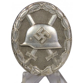 Verwundetenabzeichen in Silber LDO L/56 Funke & Brünninghaus. Buntmetall. Espenlaub militaria