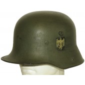 German steel helmet model 1916 double decal. An early Wehrmacht helmet