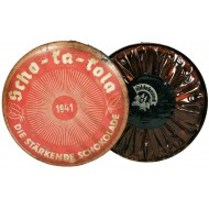 Scho-Ka-Kola. German chocolate for troops 1941 tin with content
