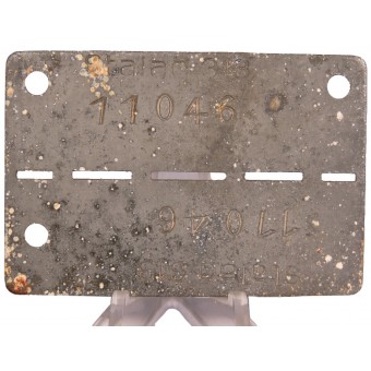 The ID tag of a POW from Stalag 313 (camp 5th Regiment). Espenlaub militaria