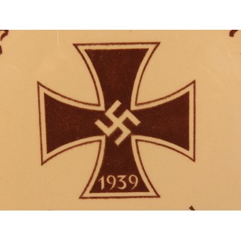 Wall commemorative plate of the 79th Wehrmacht Infantry Division. Espenlaub militaria