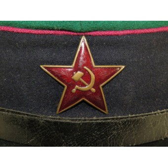 Soviet Russian M 27 visor hat for border guard troops of NKVD. Espenlaub militaria