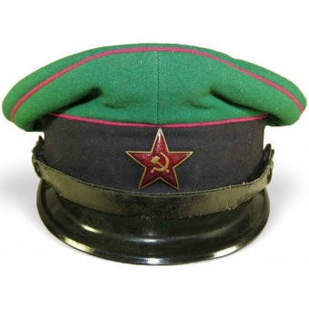 Soviet Russian M 27 visor hat for border guard troops of NKVD. Espenlaub militaria
