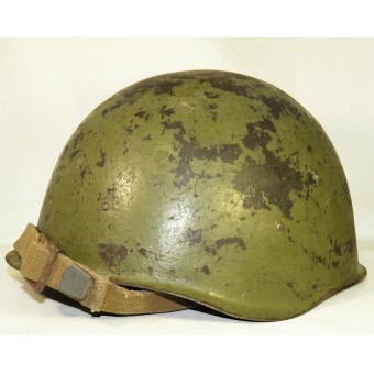Russian WW2 Steel helmet M40, variant with 6 rivets, repainted.. Espenlaub militaria