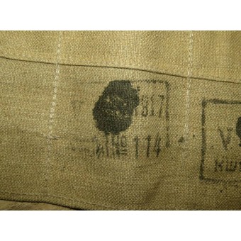 WW1 Russian breast ammo pouch, bandolier.  Dated 1917. Espenlaub militaria