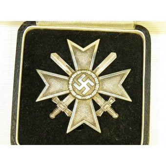 Kriegsverdienstkreuz / War merit cross first class. Kerbach & Oesterhelt Dresden. Espenlaub militaria