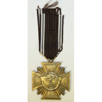 NSDAP Dienstauszeichnung - NSDAP Long Service Cross in bronze for 10 years of service. Espenlaub militaria