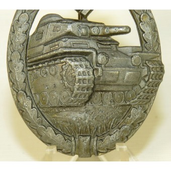 PAB - Panzerkampfabzeichen-Tank assault badge. Silver class