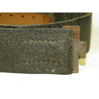 Rare Wehrmacht or Waffen SS ersatz leather belt.. Espenlaub militaria