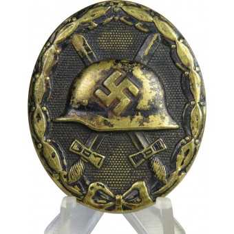 3rd Reich wound badge in black, 3rd class, 1939. Espenlaub militaria