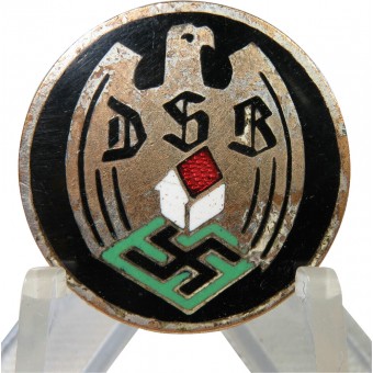 DSB Deutscher Siedlerbund.  3rd Reich Homeowners Membership Badge. Espenlaub militaria