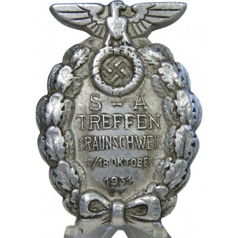 SA Treffen Braunschweig 17./18. Oktober 1931, M1/17 RZM.. Espenlaub militaria