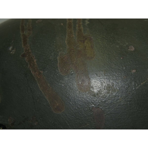 Original WWII German M38 SD Fallschirmjäger helmet - - Militaria shop