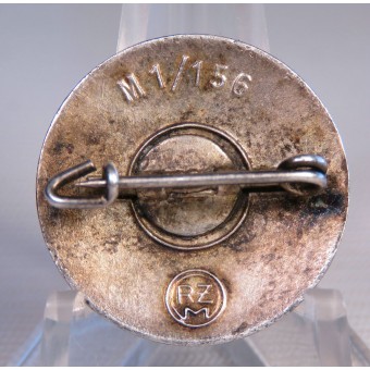 M 1/156 RZM -Argentor Werke-Wien NSDAP member badge. Espenlaub militaria