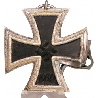 3rd Reich Eisernes Kreuz, EK2, 1939, battled damaged,  L/11. Espenlaub militaria