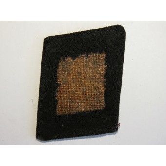 Waffen-SS, SS-Mann left rank collar tab Dachau type wool made. Espenlaub militaria