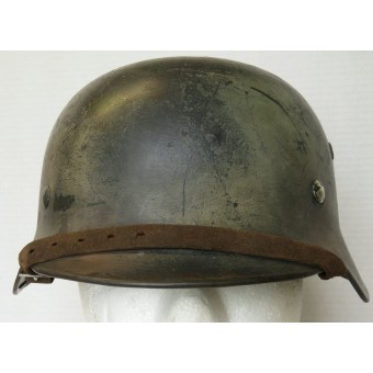 Luftwaffe M35 camouflage helmet 61/ET68. Espenlaub militaria