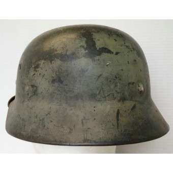Luftwaffe M35 camouflage helmet 61/ET68. Espenlaub militaria