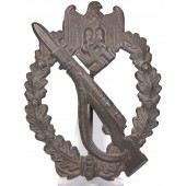 Infantry Assault Badge. Franke, Dr. & Co Lüdenscheid. Zinc, hollow