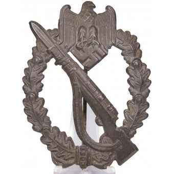 Infantry Assault Badge. Franke, Dr. & Co Lüdenscheid. Zinc, hollow. Espenlaub militaria