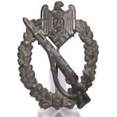 Schickle/Mayer design Infantry Assault Badge. Zinc. Hollow