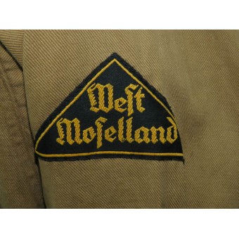 HJ Bann 766 Summer shirt of the West Moselland area (Luxemburg). Espenlaub militaria