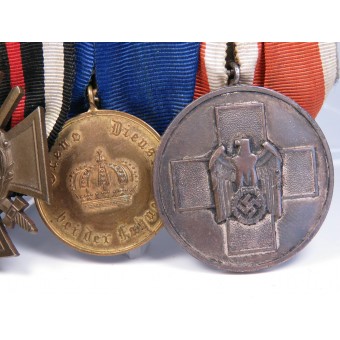 Medal bar for a veteran of the First World War. Espenlaub militaria