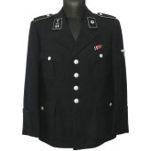3er Reich TeNo azul oscuro túnica de servicio en rango TN-Mann