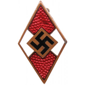 Hitler Youth member badge M1/72RZM - Fritz Zimmermann. Espenlaub militaria