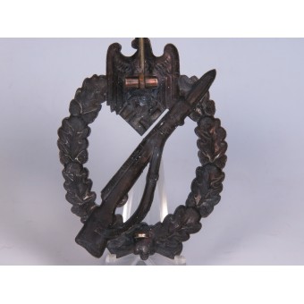 Infanterie Sturmabzeichen in bronze by Schickle/BH Mayer. Espenlaub militaria