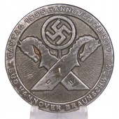 Meeting badge "Gautag 1935 Hannover 28.-30.VI. - Süd-Hannover Braunschweig"