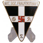 Nationalsozialistische Frauenschaft NSF badge 44 mm