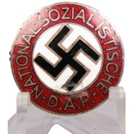 N.S.D.A.P badge No. 34 Karl Wurster