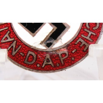 N.S.D.A.P badge No. 34 Karl Wurster. Espenlaub militaria