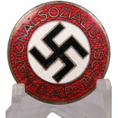 NSDAP M1/9RZM Membership badge - Robert Hauschild