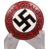N.S.D.A.P member badge M1/27 RZM. E.L. Mueller