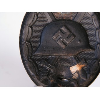 Wound badge in black, 1939. Wilhelm Deumer. LDO L/11. Iron. Espenlaub militaria